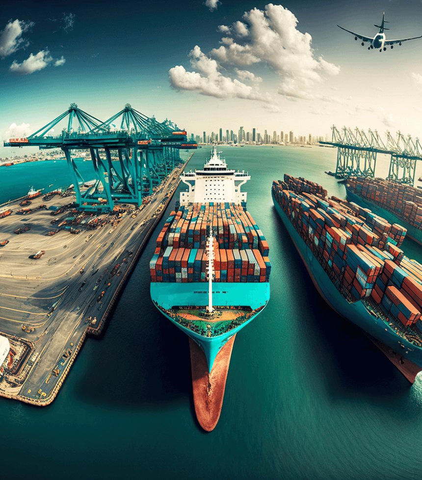 panoramic-view-sea-cargo-port-with-containers-cargo-cranes